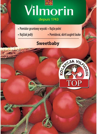 Nasiona Pomidora Koktajlowego - Sweetbaby 0,2g - Niezłe Ziółko